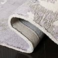 thumbnail image 5 of SAFAVIEH Restoration Vintage Conway Abstract Distressed Area Rug, Purple/Ivory, 6' x 6' Round, 5 of 9