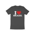 thumbnail image 6 of I Love Brazil National Day Patriotic Travel Brazilian Gift T-Shirt Brazil Citizen Resident Visitor Truism Presents Tshirt, 6 of 10