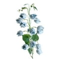 thumbnail image 2 of Visland Artificial Bluebell, Long Stem Silk Campanula Flower Outdoors Fake Plants Faux Plastic Flower for Home Office Decoration, Dining Table Centerpiece, 2 of 4