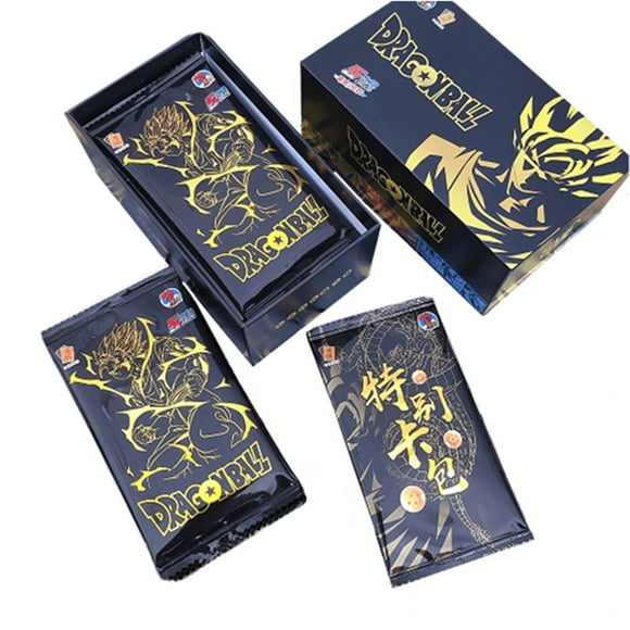 Dragon Ball Collection Card Shiny Son Goku Saiyan Vegeta Trading Proxy Flash Cards Gam Anime Battle Carte for Children Gift Toy