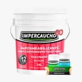 thumbnail image 1 of Kit Impermeabilizante Impercaucho Siliconado y Mejorado 60m2 a dos manos 12A Terracota 19L, 1 of 1