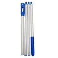 thumbnail image 1 of Fish Pond Skimmer Net Telescopic Pool Ponds Cleaning Net Detachable Durable Lightweight Multifunctional Fishing Tool Accessories 4-section sleeve rod, 1 of 5