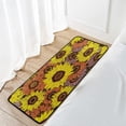 thumbnail image 6 of Dreamtimes 39x20 Inch Area Rug Sunflower Flowers Door Mat Washable Non-Slip Throw Floor Carpet Comfort Standing Mat for Kitchen, Floor, Office, Sink, Laundry, 6 of 6