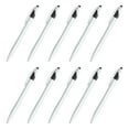 thumbnail image 1 of 10 White Twist Barrel Stylus Pens Pack - Plastic, Vibrant, Black Ink - Black, 1 of 5