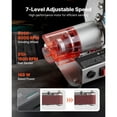 thumbnail image 3 of KFFKFF 3-in-1 Mini Belt Sander, 13" x 1.2" Sanding Belt, 2.75" Grinding & Polishing Wheel Combo, 7-Speed Adjustable with Forward/Reverse Control, 3 of 9