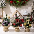 thumbnail image 5 of ZPAQI Glowing Mini Christmas Tree Light Up Tabletop Ornament Home Decoration Supplies, 5 of 21