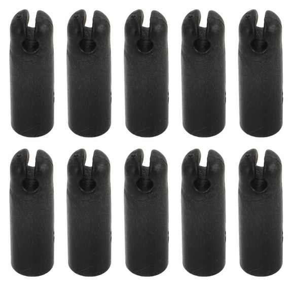 CIMAXIC 10pcs Plastic Kite Adapters Kite Frame Connectors Black Replacement Tools for Crafts