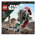 thumbnail image 3 of Nave espacial Microfighter Boba Fett de juguete LEGO Star Wars 75344, 3 of 9