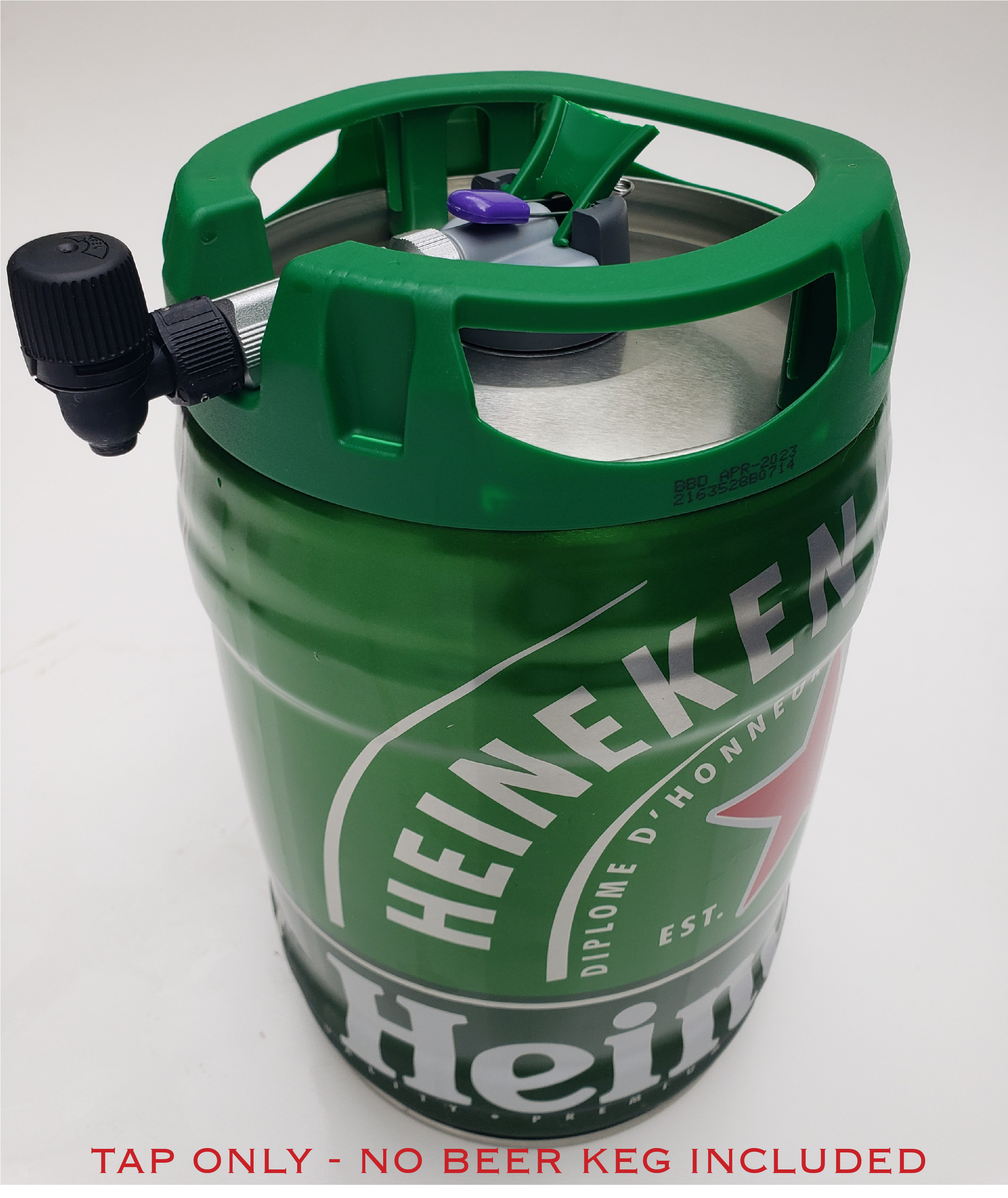 Better tap faucet for Heineken 5L Kegs for pouring without excessive