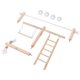 thumbnail image 1 of Bird Cage Perch Stick Toy For Small Birds Including Parakeets And Cockatiels Perfect For Indoor Entertainment 1 Set, 1 of 3