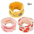 thumbnail image 2 of Bangcool Kids Neck Scarf Thick - 3PCS Cartoon Warm Baby Neck Warmer Infant Winter Scarf, 2 of 10