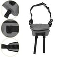 thumbnail image 4 of FONDOTIN Fly Fishing Chest Pack Grey TPU Lightweight Adjustable Strap 1 Piece, 4 of 6