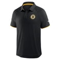 thumbnail image 4 of Men's Fanatics Black Boston Bruins Authentic Pro Rink Raglan Polo, 4 of 5