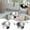 ZB ASilver, variant on Plastic Colander with Handle 1-Pack Handheld Drain Sieve Kitchen Strainer for Fruit and Vegetable Washing 14.76X8.46X3.86 Inches