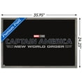 thumbnail image 3 of Marvel Captain America: New World Order - Logo Wall Poster, 22.375" x 34" Framed, 3 of 6