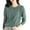 Blue, variant on WTXUE Light Sweaters For Long Sleeve Crew Neck Lightweight Soft Knitted Pullover Knitted Blouse Loose Sweaters (Women's)