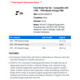 thumbnail image 2 of Front Brake Pad Set - Compatible with 1990 - 1998 Mazda Protege FWD 1991 1992 1993 1994 1995 1996 1997, 2 of 2