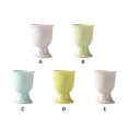 thumbnail image 4 of sweethay Breakfast Egg Cup Heats Resistant Eggs Tray Stand Holder Container Wine Drinking Cups Kitchen Cooling Tool Household Cafe White Azul, 4 of 8