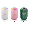 thumbnail image 2 of Humidificador de aire de 300ml, difusor de Aroma USB para dormitorio de escritorio con luz nocturna, rociador recargable de bajo ruido para el hogar, habitación verde Inevent HA028352-03B, 2 of 7