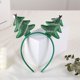 thumbnail image 3 of Diadema navideña de plástico antideformación de alta elasticidad, decoración de aro para la cabeza en forma de árbol de Navidad para niños, 3 of 5