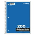 Tops, TOP65581, 5 Subject College Ruled Notebook (Assorted Colors