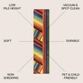 thumbnail image 2 of JONATHAN Y DAZZLE 2 x 8 Runner Rug, Retro Rainbow Stripe - Multi, DZC102A-28, 2 of 8
