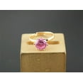 thumbnail image 3 of K-KED Rings For Lady Wholesale Lots 32pcs Colorful Round Cubic Zirconia Gold P Ring, 3 of 9