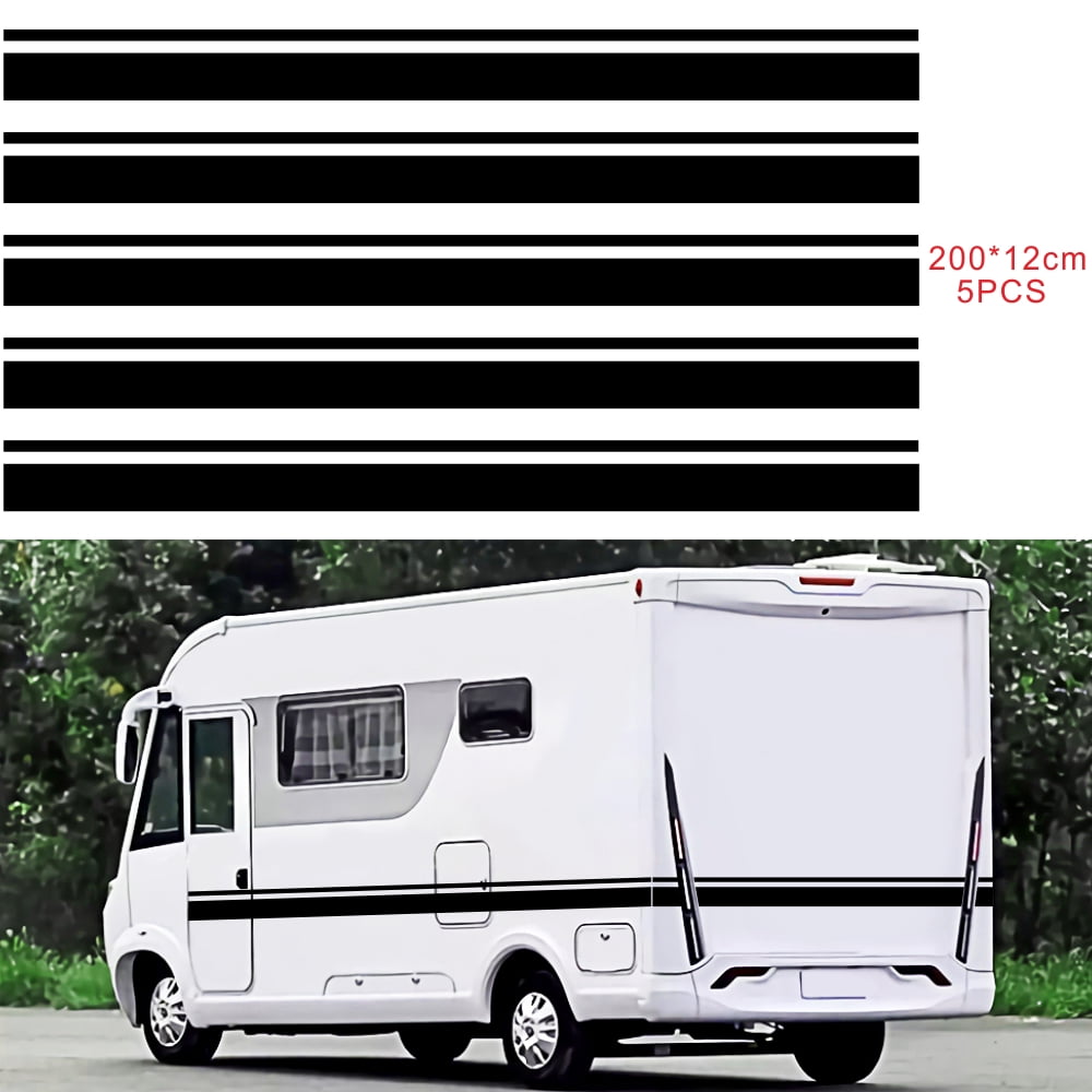 12 Metres Of Stripes For Motorhome Caravan Campervan Decal Graphics Stickers 027