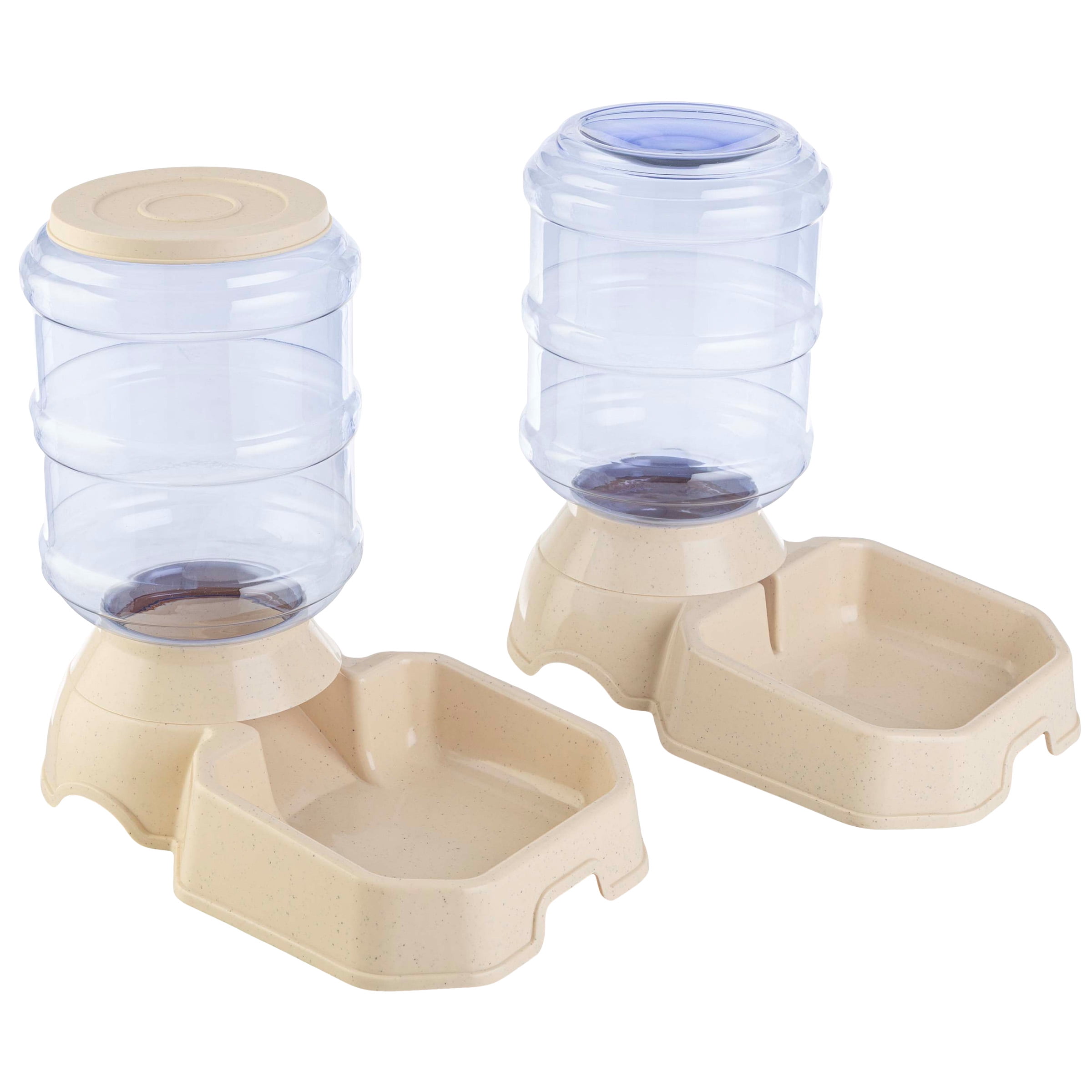 PETMAKER 3.8L/1G Automatic Cat Feeder and Water Dispenser for Dogs and Cats