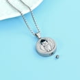 thumbnail image 4 of Personlized Owl Cremation Jewelry for Ashes Urn Necklace Lockets for Human Ashes Pet Ashes Holder, 4 of 7