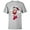 Athletic Heather, variant on Santa Minnie Mouse Holiday - Short Sleeve T-Shirt for Kids -Customized-Royal