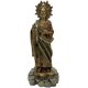 thumbnail image 1 of MORIN Imágenes |&nbsp;Escultura religiosa | San Judas Tadeo base de monedas |30 cm| (Dorado), 1 of 1