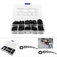 thumbnail image 1 of Washer, 500Pcs Nylon Washer Set, Nylon Flat Washer Assortment Set, Nylon Insulating Spacer, Hardware, Commercial Access Door Trims Seals And Gaskets, 1 of 7