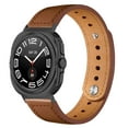 thumbnail image 3 of Leather Loop For Samsung Galaxy Watch ultra Strap 47mm accessories High quality cowhide bracelet ﻿, 3 of 7