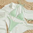 thumbnail image 1 of Mejor Belleza Mujer Traje de Baño de Moda Aumentar el tamaño 2 Piezas Tankini Tops de Bikini y Partes de Abajo Mint Green L, 1 of 7