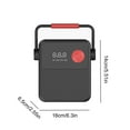 thumbnail image 3 of Elainilye Portable Air Compressor with LED Display, Rechargeable Car Tire Inflator Pump, Compact and Lightweight Electric Air Pump for Cars, Bikes, and Outdoor Adventures, 3 of 9
