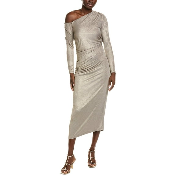 Taylor womens  Maxi Dress, 14, Tan