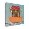 thumbnail image 2 of Trademark Fine Art 'Two Giraffes On The Ark' Canvas Art by Beverly Johnston, 2 of 3