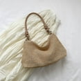 thumbnail image 3 of Stylish Woven Tote Bag for Women Versatile Summer Boho Shoulder Purse Casual Beach Holiday, 3 of 7