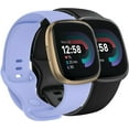 thumbnail image 1 of MYKOMI Band Compatible With Fitbit Versa 4 Bands for Women Men, Soft Silicone Replacement Band for Fitbit Versa 4, Versa 3, Sense, Sense 2 Smartwatch, 1 of 7