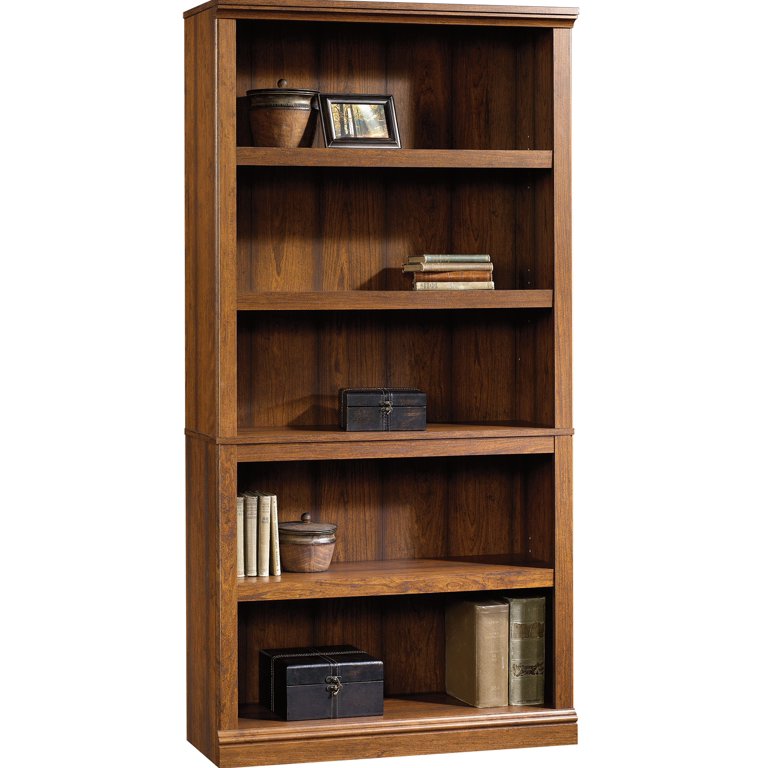 Sauder Select 5 - Shelf Bookcase, Washington Cherry Finish