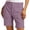 Light Purple, variant on Aihuaihua 2026 Bermuda Shorts for Women Straight Leg High Waisted Chino Shorts Summer Vacation Outfits with Pockets