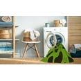 thumbnail image 2 of Ahgly Tapis d'Intérieur Lavable en Machine Carré Vert, 6 Pieds Carré, 2 of 7