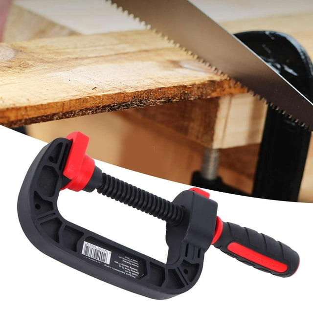 G Clamp, Woodworking Tool Woodworking Holding Clamp High-strength Easy To Use For Photo Frame For Drawer For Fish 3in Opening 75mm