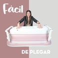 thumbnail image 4 of Tina Plegable Para Niños y Adultos Mediana Mima2 Spa En Casa Color Rosa, 4 of 5