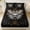 Black, variant on Death Moth Skull Heads Fitted Sheets Bedroom Set Horror Theme Halloween Bedding,Goth Butterfly Bed Set Full Size for Adults Boys Girls Room Decor.