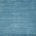 thumbnail image 1 of Ahgly Company Machine Washable Indoor Square Contemporary Blue Ivy Blue Area Rugs, 6' Square, 1 of 7