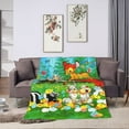thumbnail image 7 of Bambi Cartoon Fleece Blanket for Boys Girls Kids, Ultra Soft Cozy Warm Flannel Throw Blankets, Plush Blanket Gifts for Bed Sofa Living Room Couch Home Decor 40"X30", 7 of 7