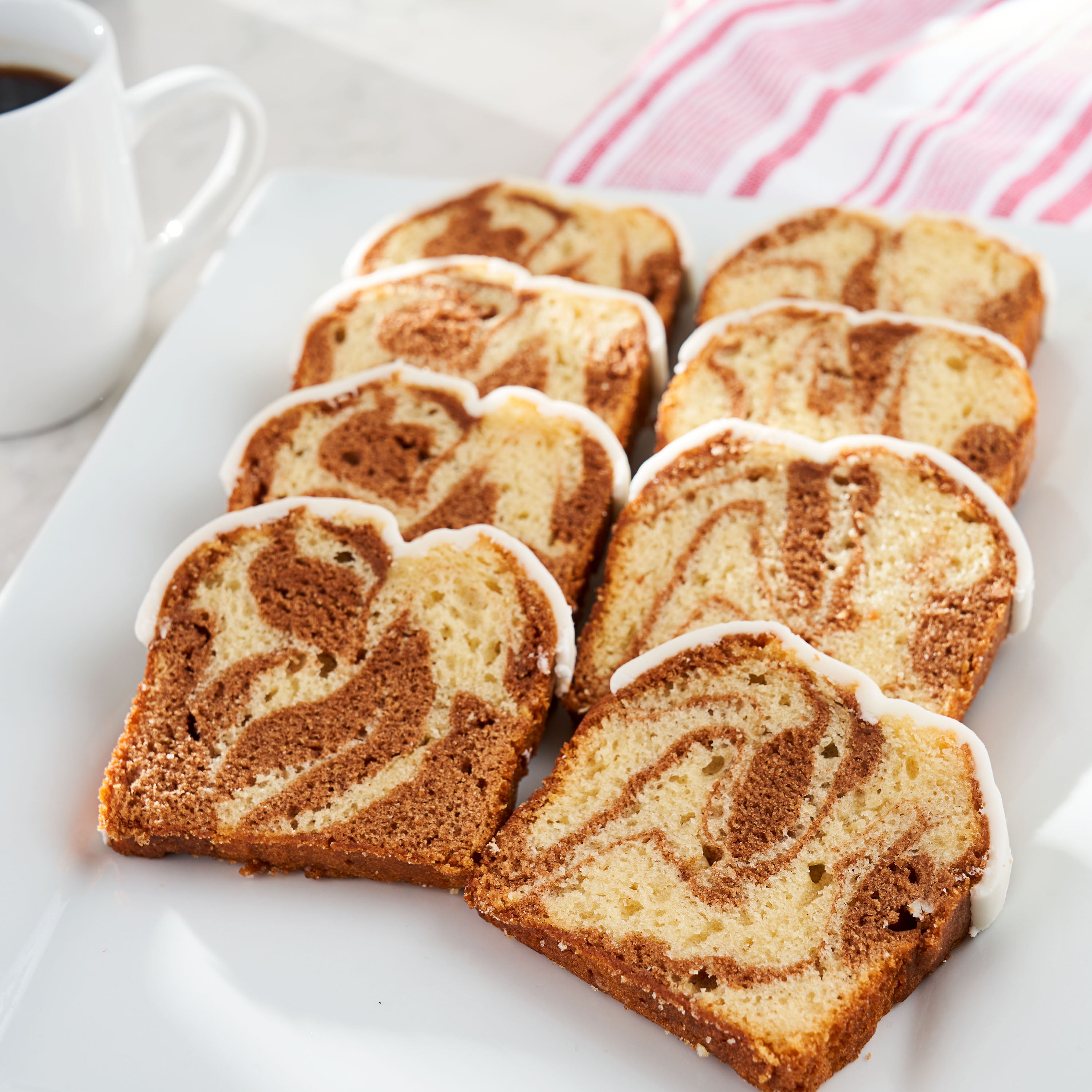 Cinnamon Swirl Santa Loaf Cake - Nordic Ware