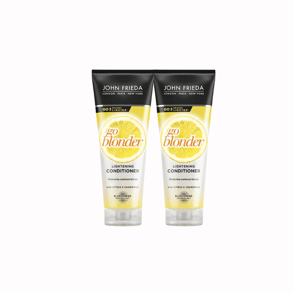 John Frieda Sheer Blonde Shimmering Conditioner for Blonde Hair 250 ml 2 Pack